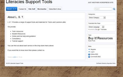 Literacies Support Tools